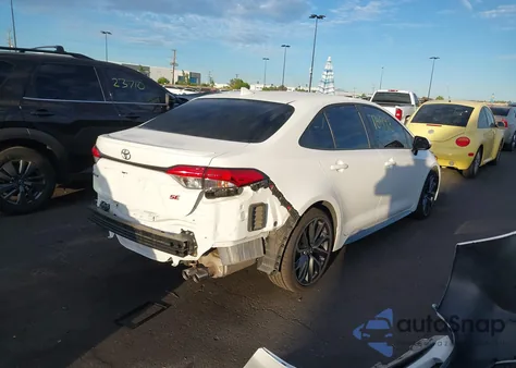 2020 Toyota Corolla Se z USA, uszkodzony, nr VIN 5YFS4RCE1LP040204